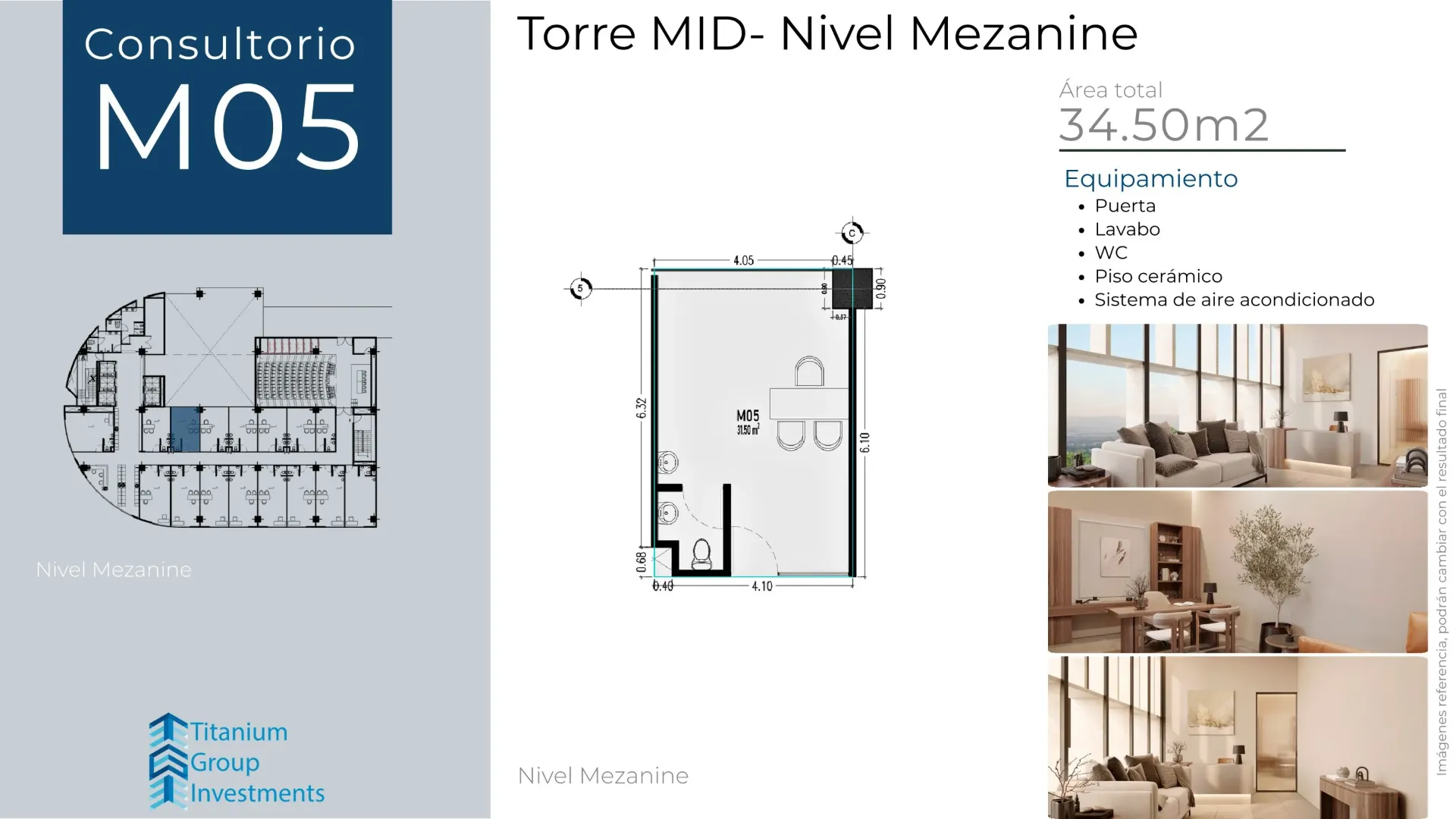 [T_MID_MZ_M05] Consultorio M05