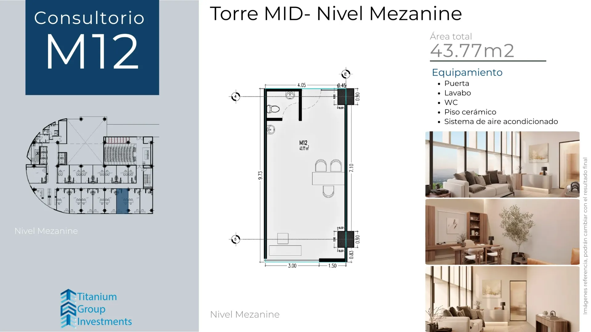 [T_MID_MZ_M12] Consultorio M12