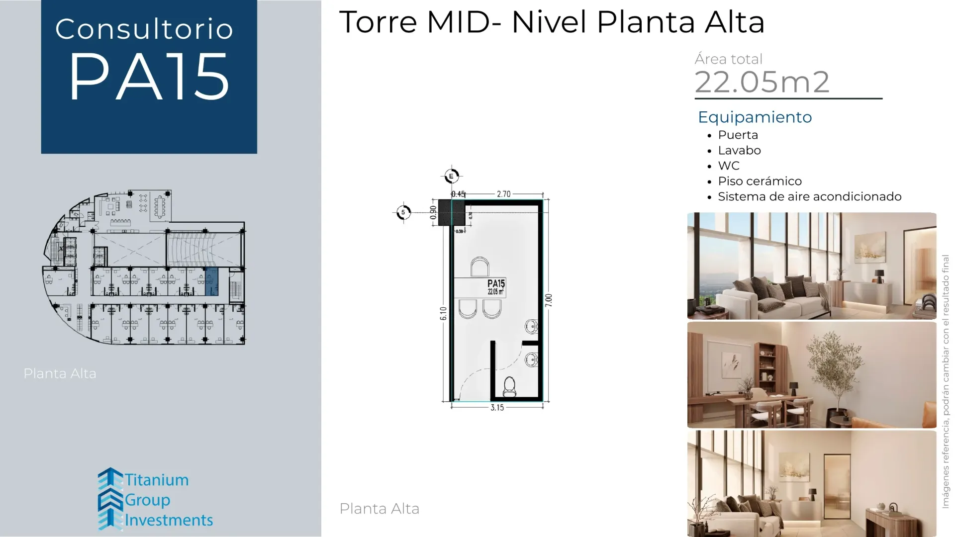 [T_MID_PA_PA15] Consultorio PA15