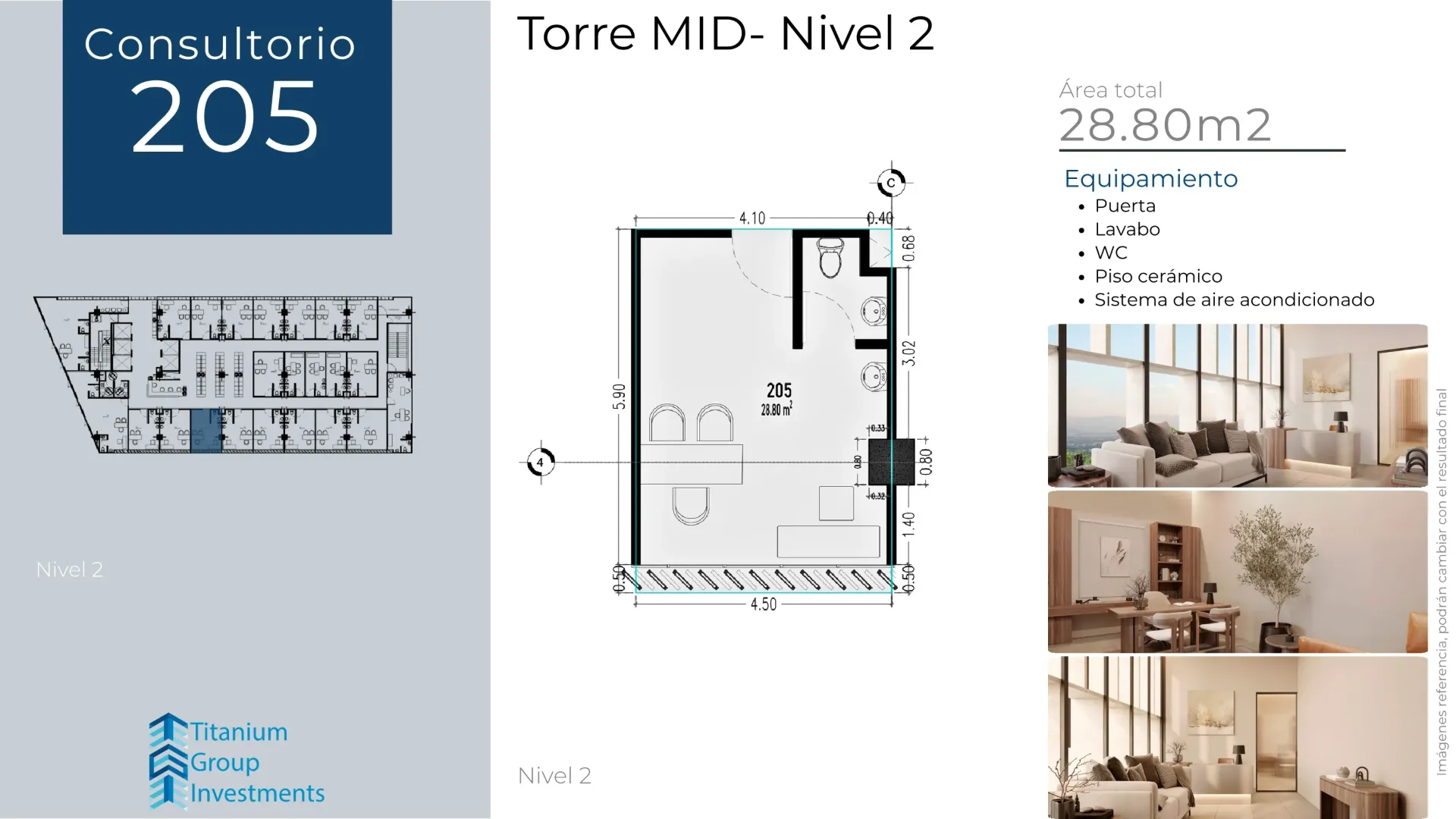 [T_MID_N02_205] Consultorio 205