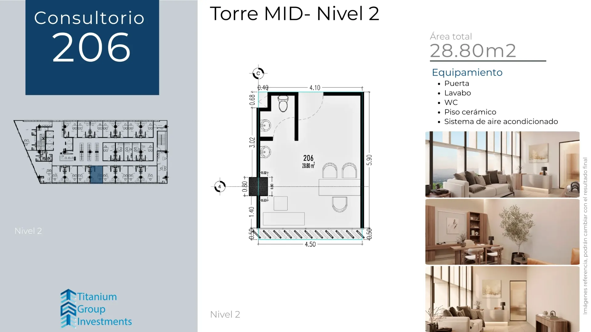 [T_MID_N02_206] Consultorio 206