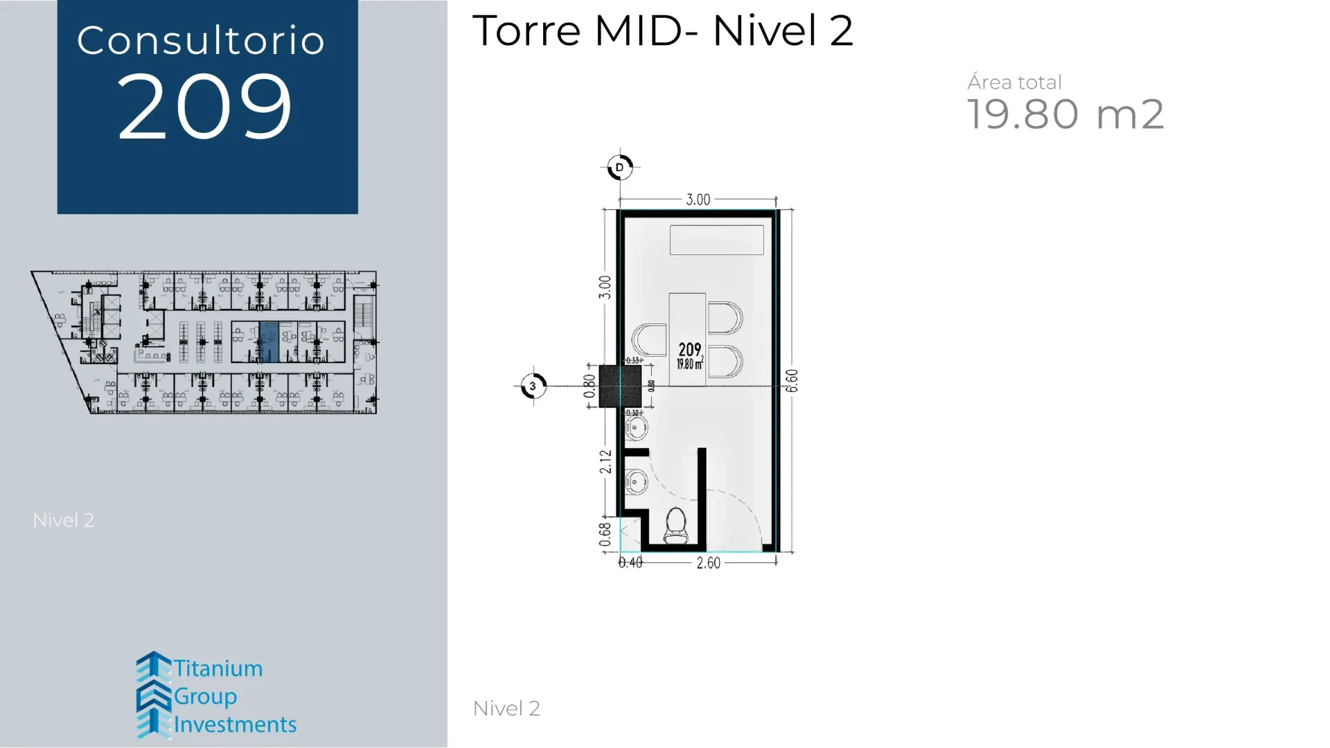 [T_MID_N02_209] Consultorio 209