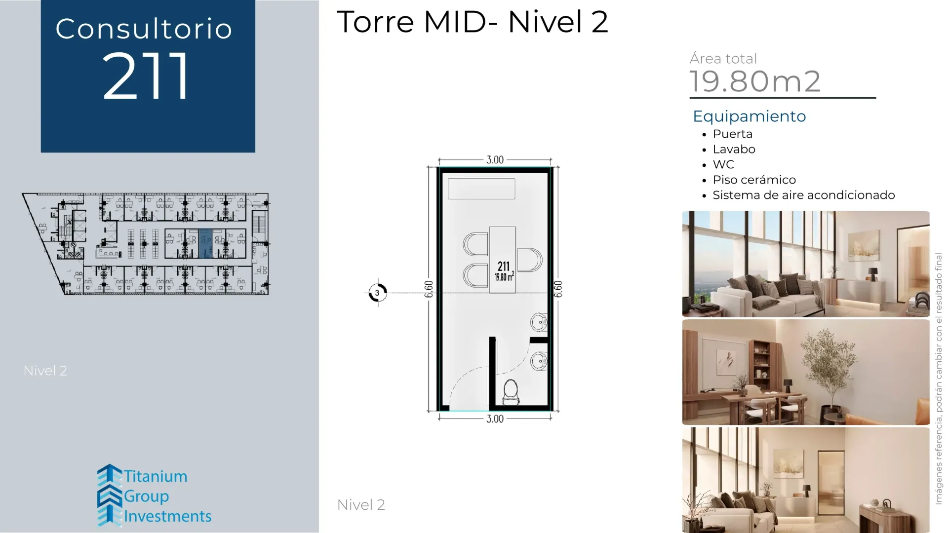 [T_MID_N02_211] Consultorio 211