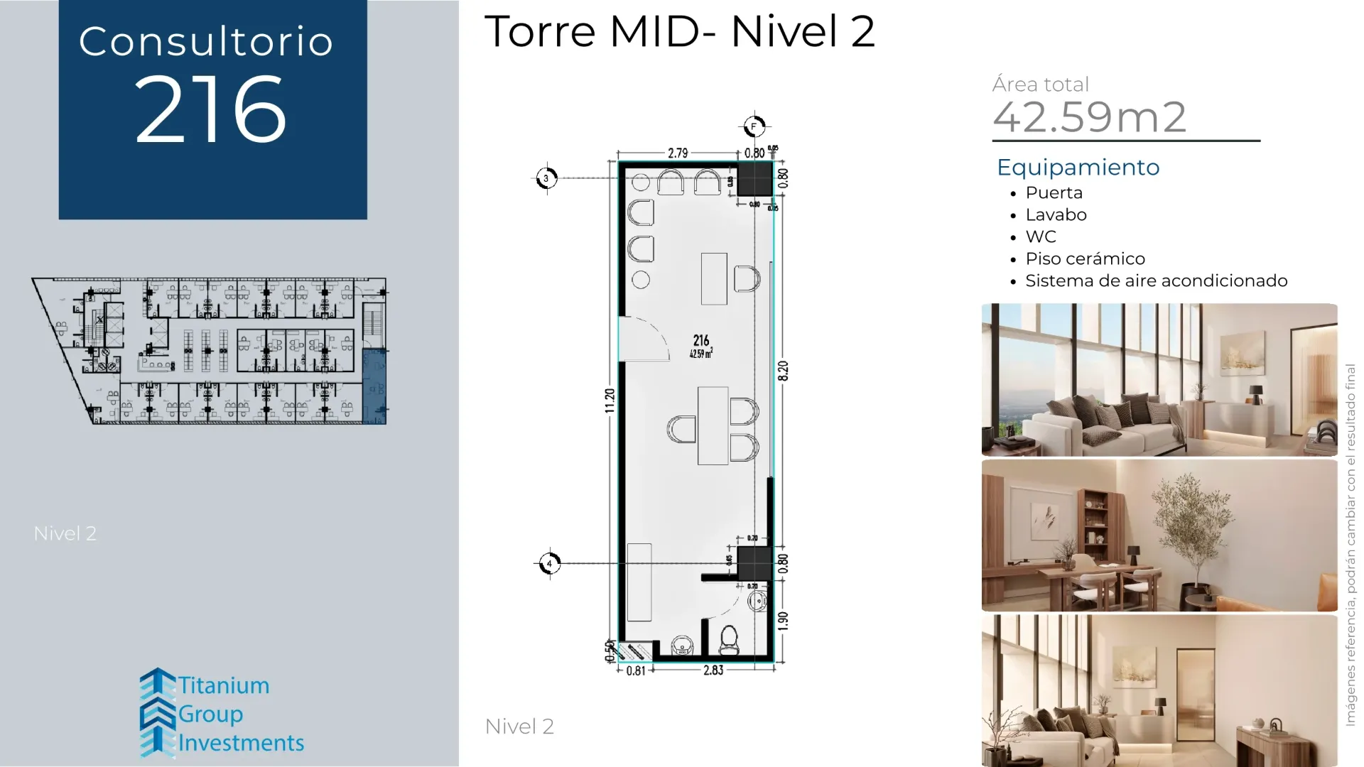 [T_MID_N02_216] Consultorio 216