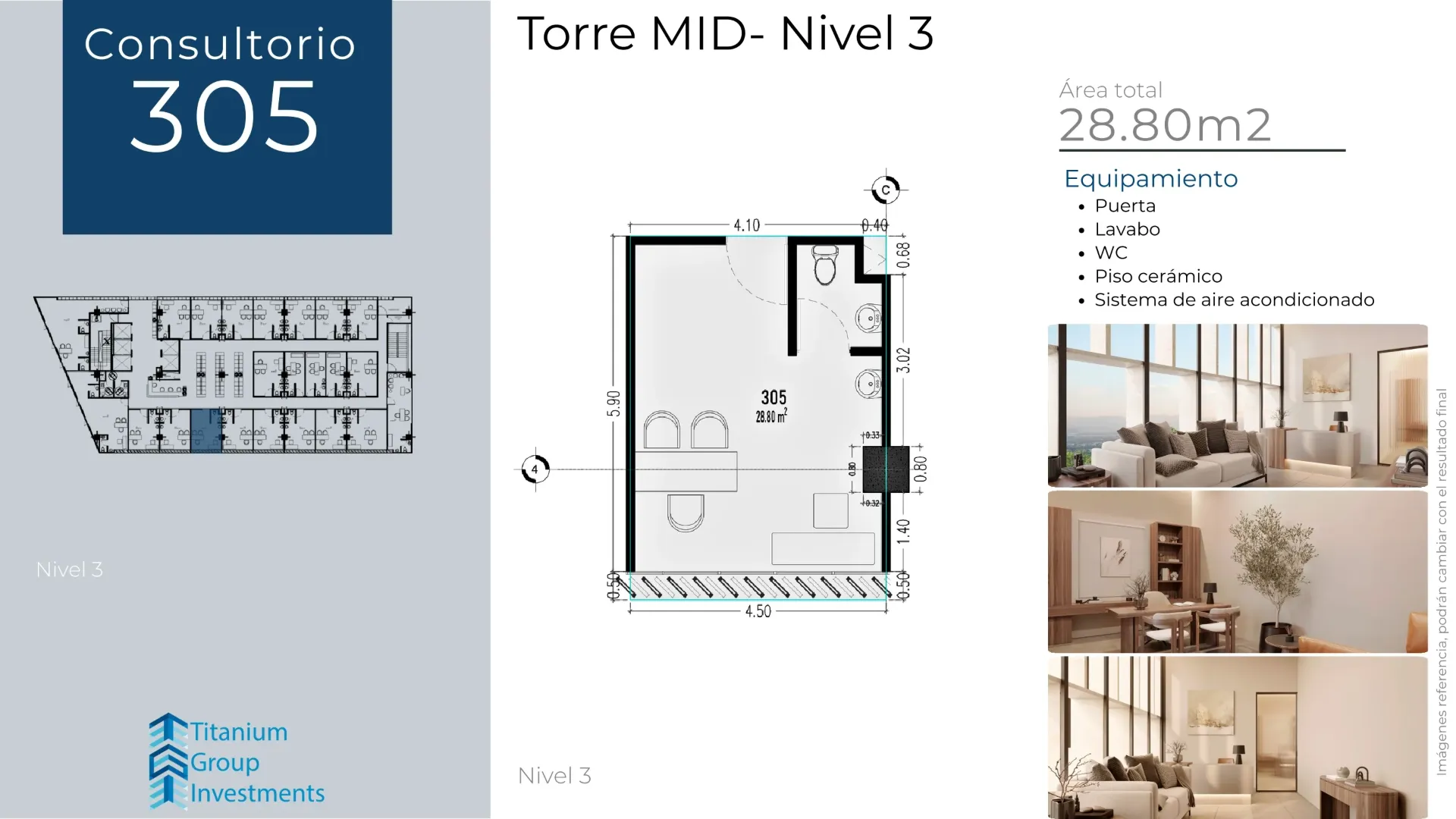 [T_MID_N03_305] Consultorio 305