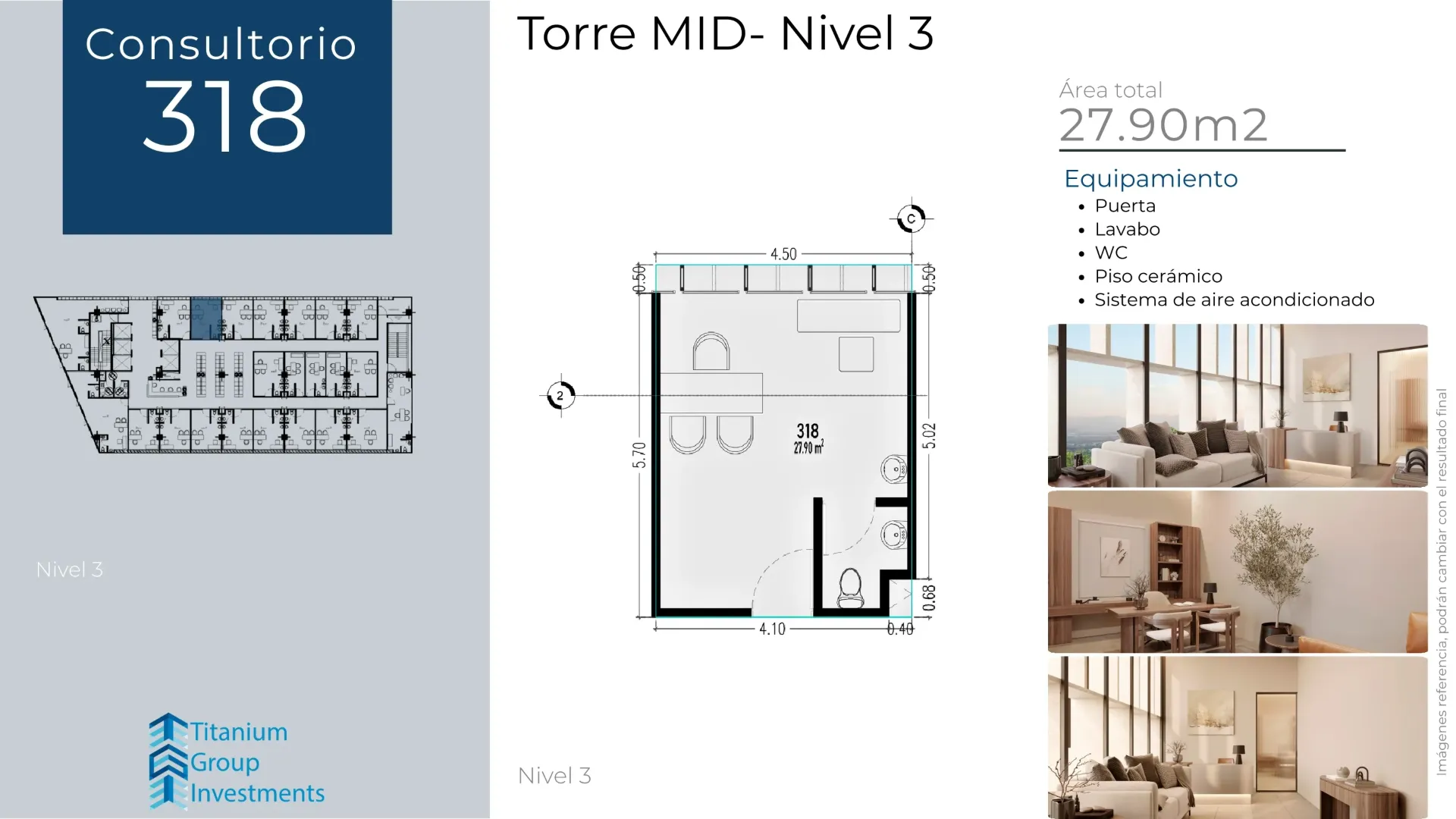 [T_MID_N03_318] Consultorio 318