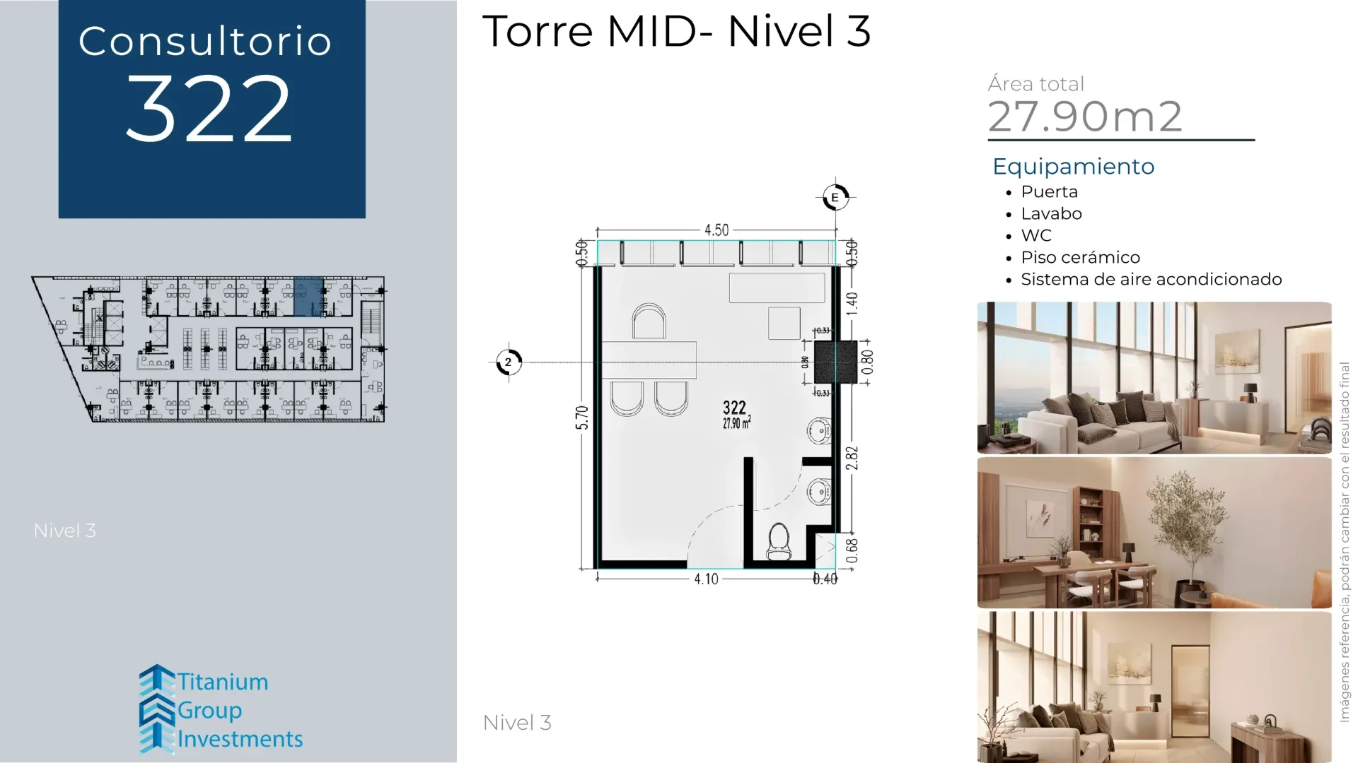 [T_MID_N03_322] Consultorio 322