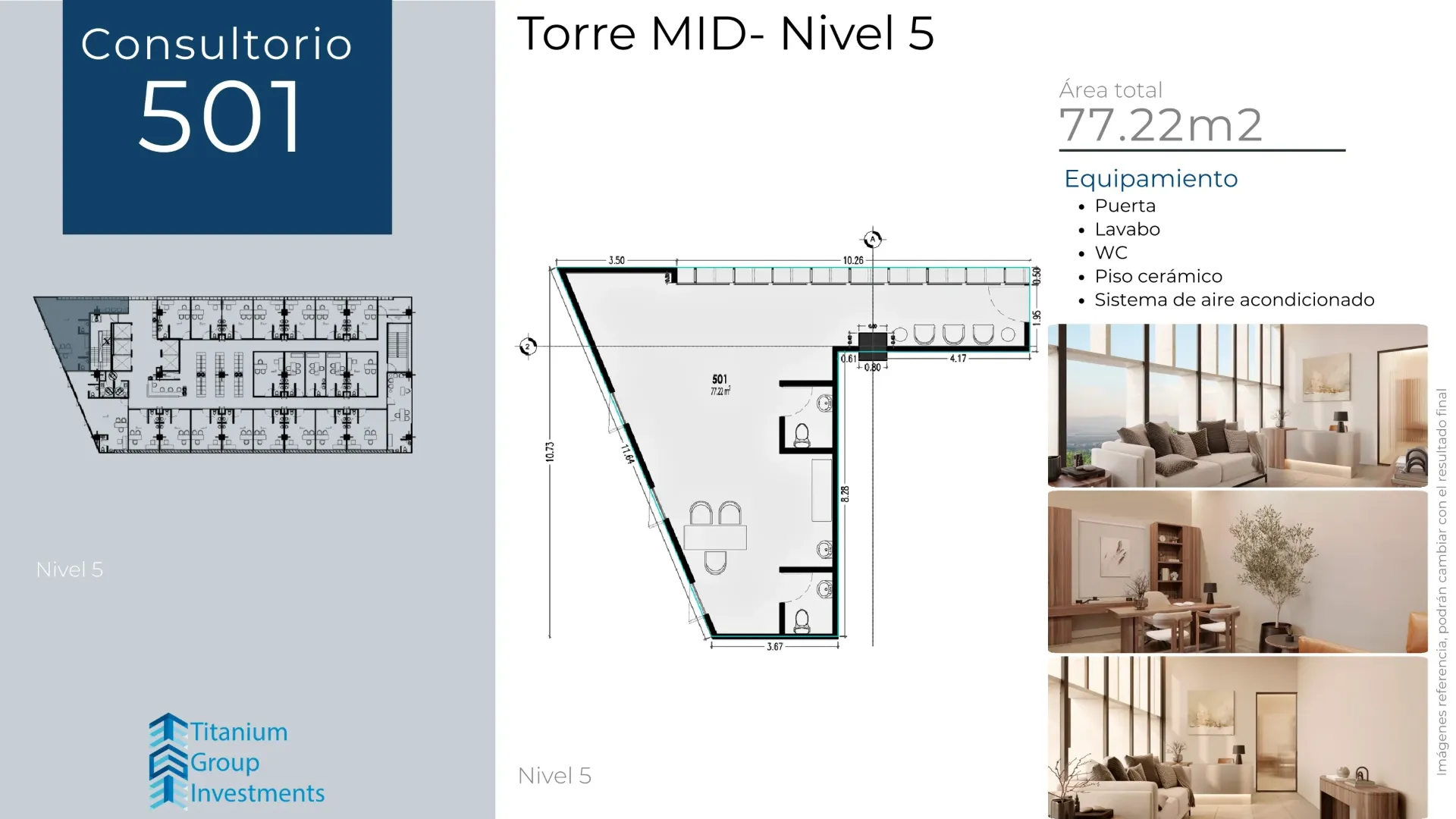 [T_MID_N05_501] Consultorio 501