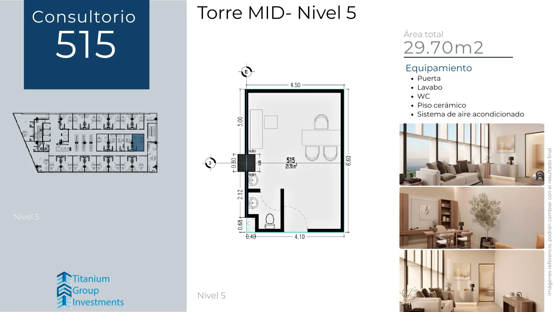 [T_MID_N05_515] Consultorio 515