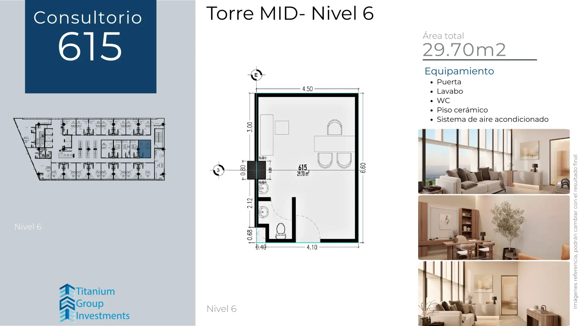 [T_MID_N06_615] Consultorio 615