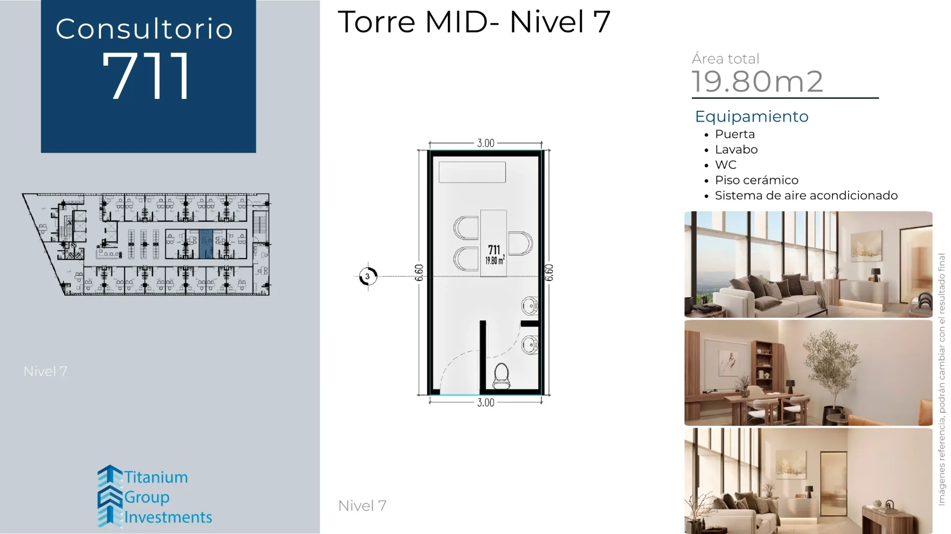 [T_MID_N07_711] Consultorio 711