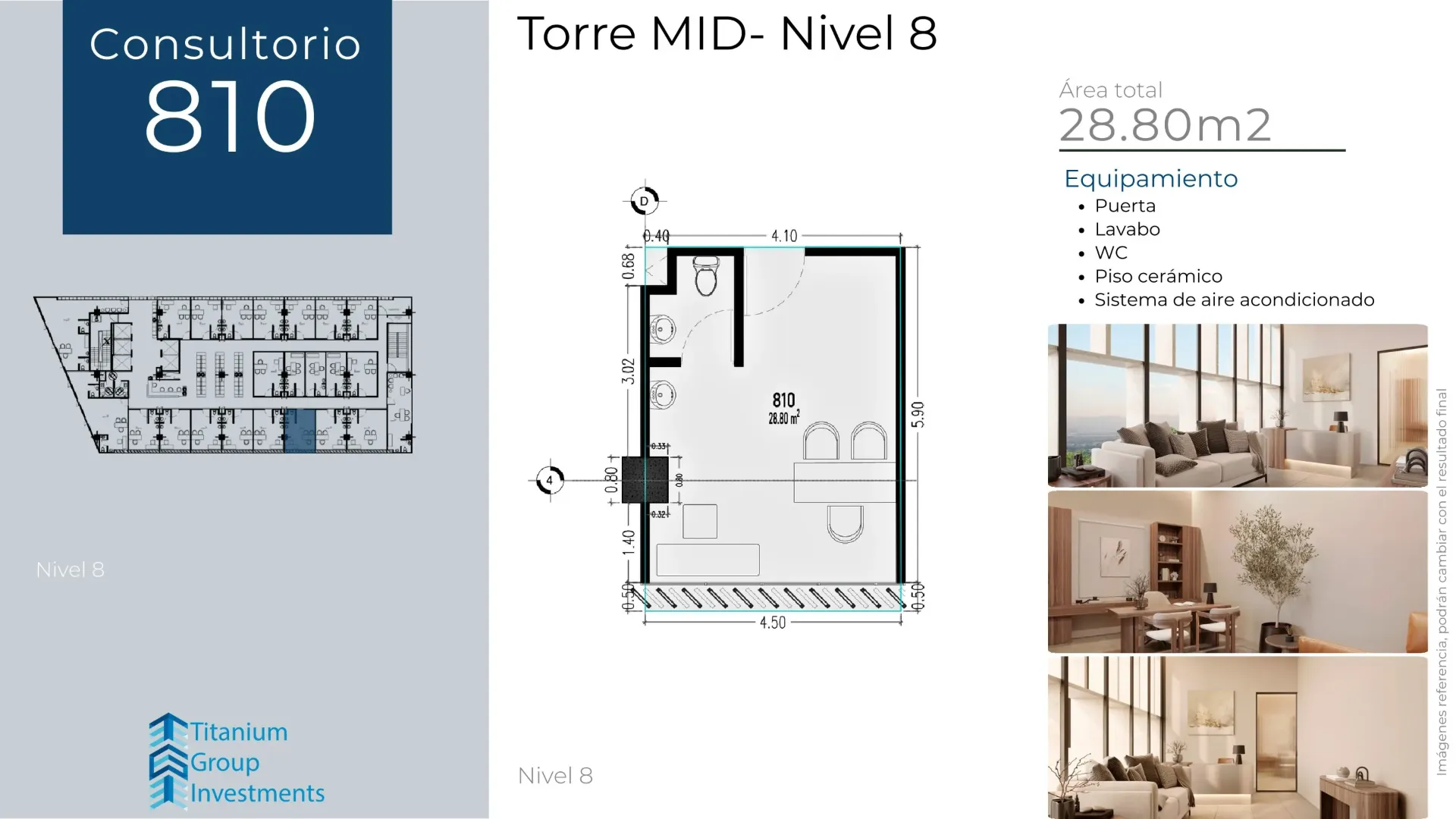 [T_MID_N08_810] Consultorio 810