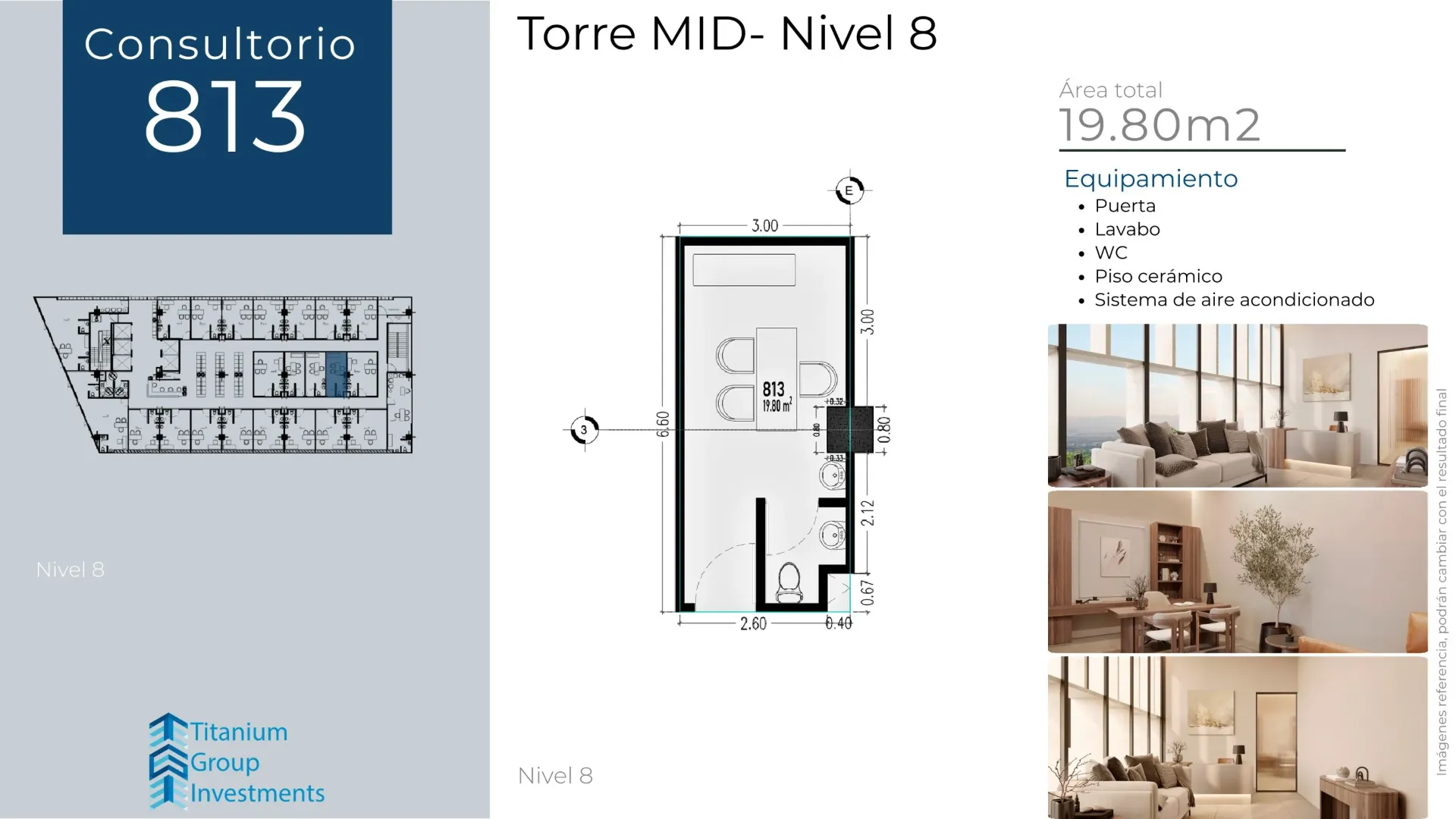 [T_MID_N08_813] Consultorio 813