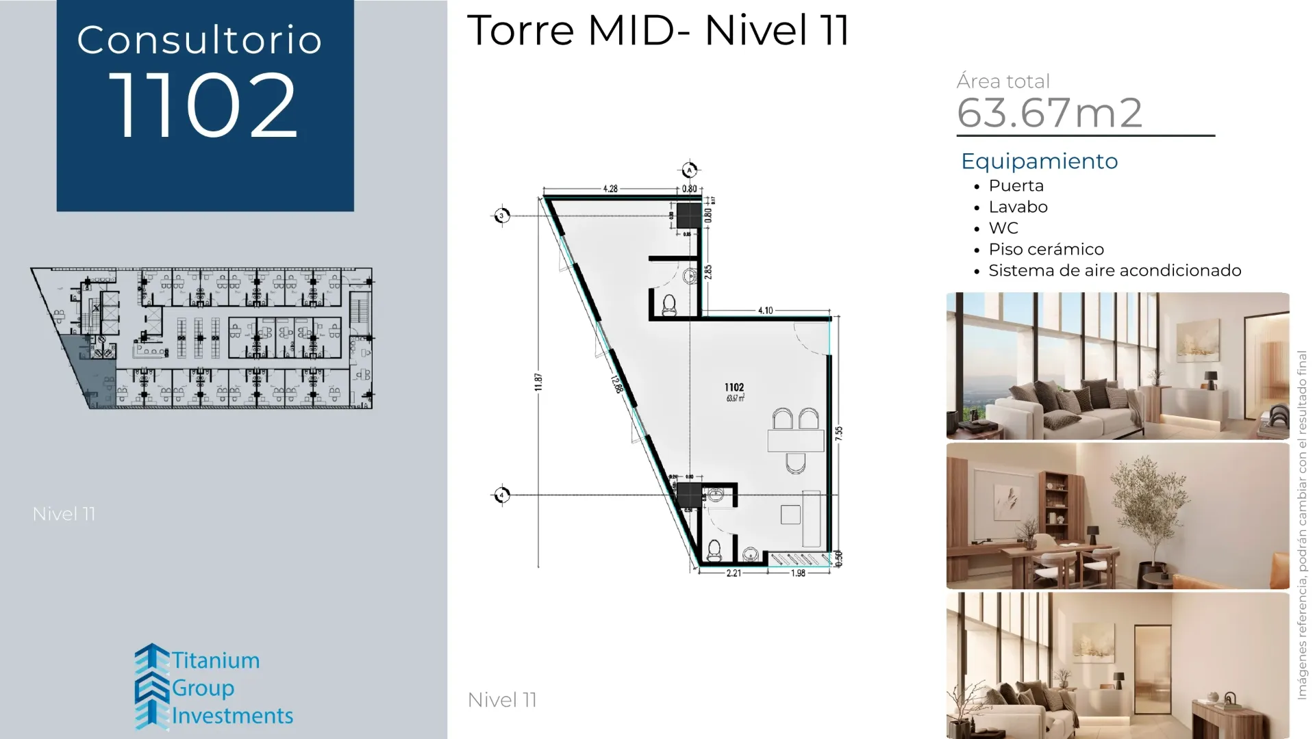 [T_MID_N11_1102] Consultorio 1102