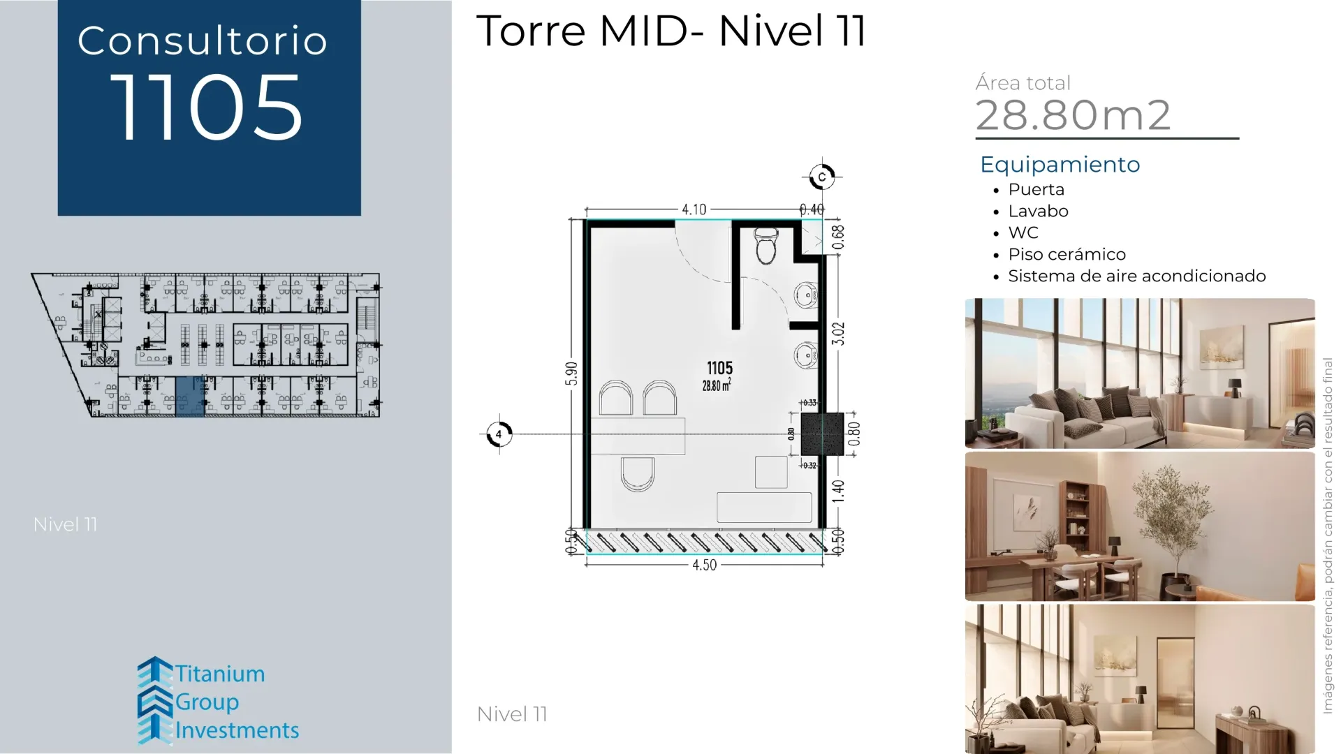 [T_MID_N11_1105] Consultorio 1105