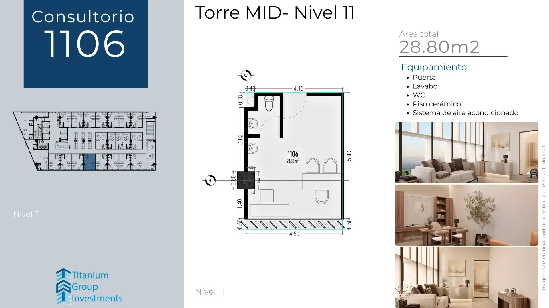 [T_MID_N11_1106] Consultorio 1106