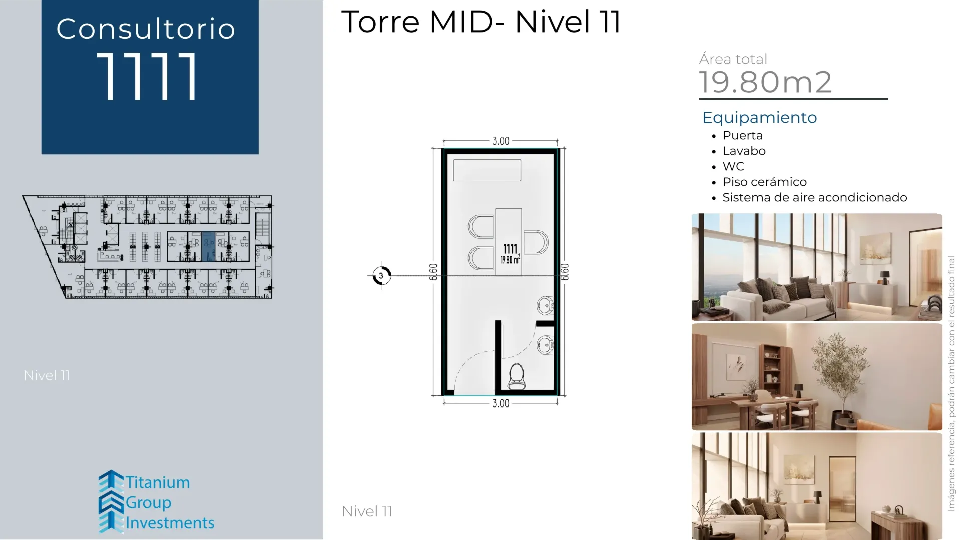 [T_MID_N11_1111] Consultorio 1111