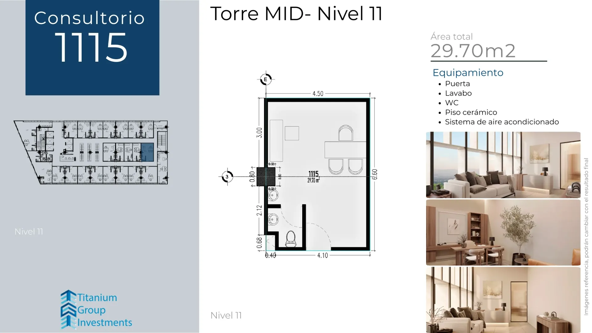 [T_MID_N11_1115] Consultorio 1115