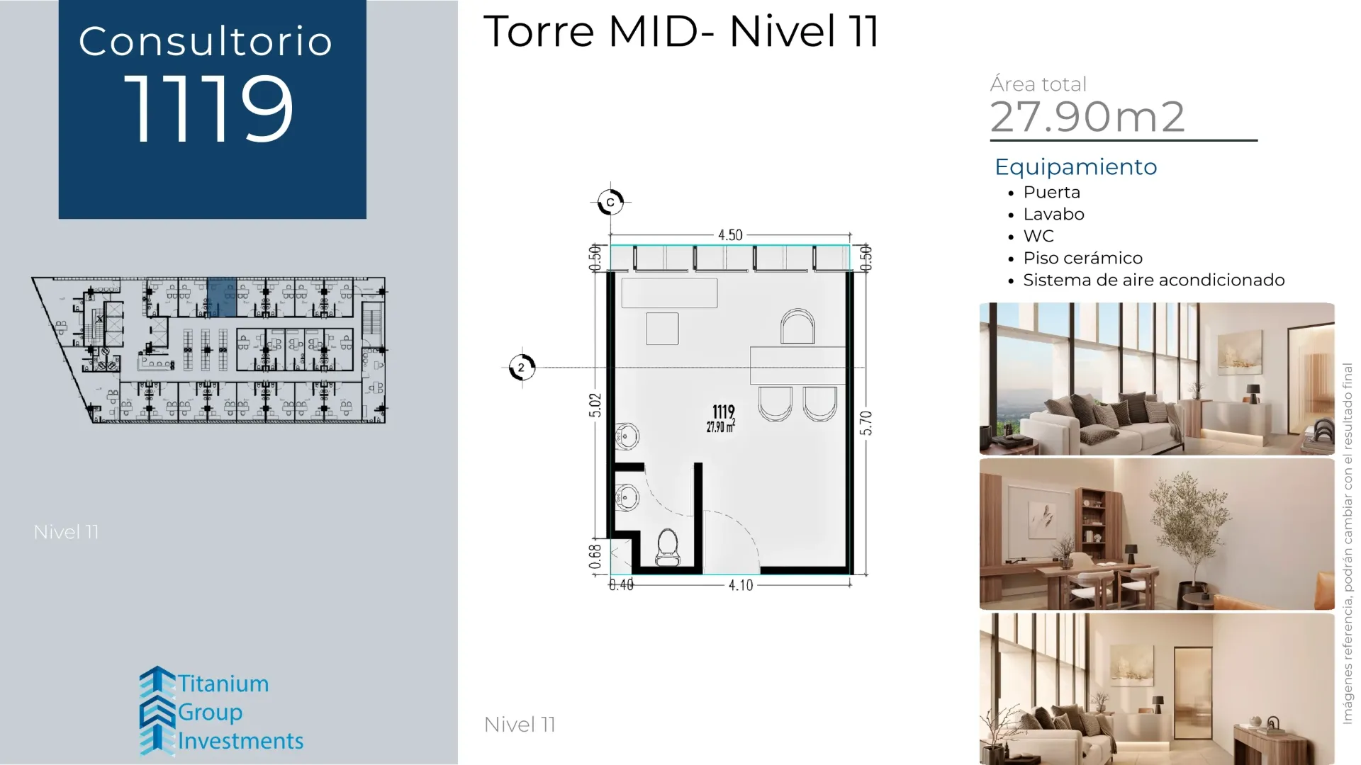 [T_MID_N11_1119] Consultorio 1119