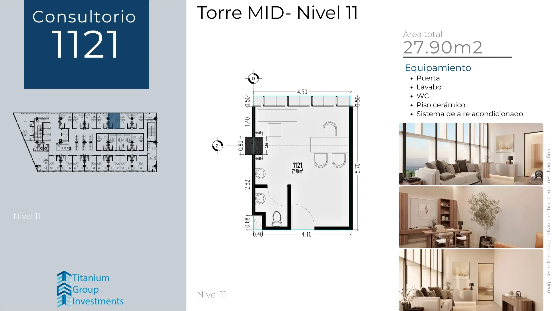 [T_MID_N11_1121] Consultorio 1121